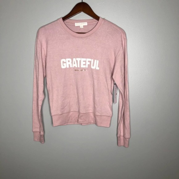 NWT Spiritual Gangster Grateful pink sweatshirt - Picture 3 of 8